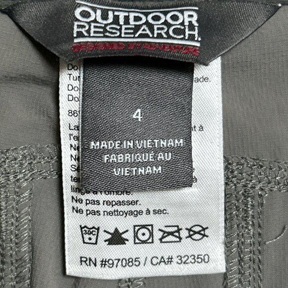 Outdoor Research Ferrosi Women’s Hiking Shorts, Size 4 - Picture 10 of 12